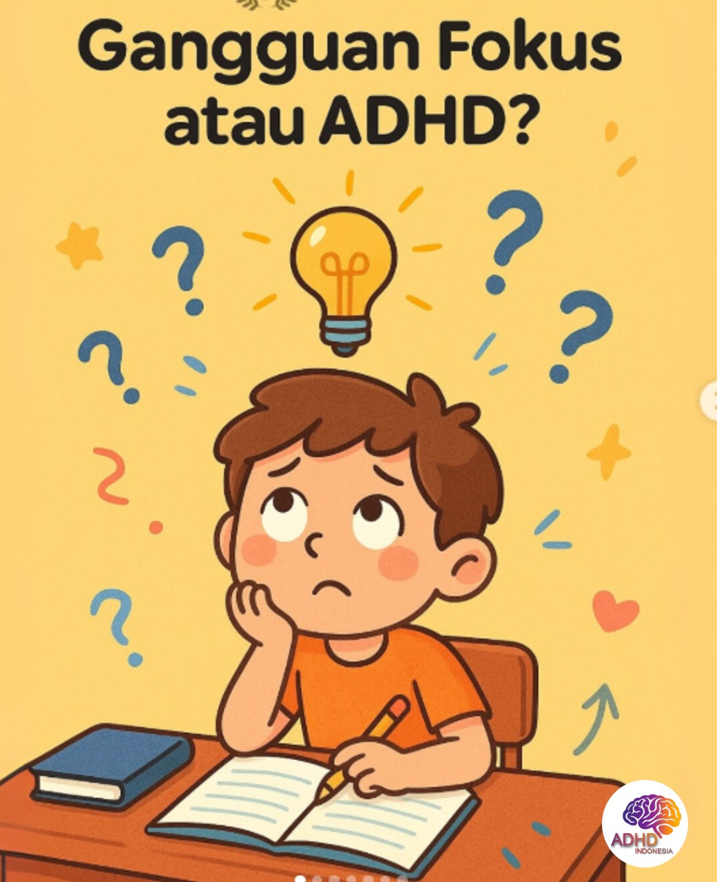 ADHD dan Kesulitan Fokus Anak: Edukasi untuk Keluarga di Kabupaten Kutai Kartanegara