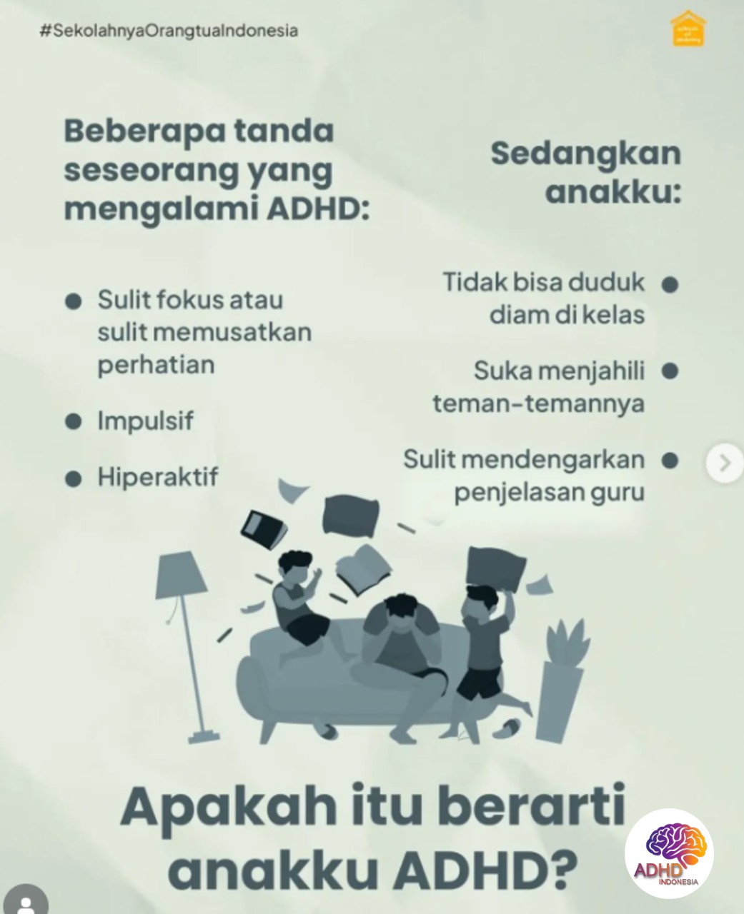 Ciri dan Gejala ADHD pada Anak Usia Dini di Kabupaten Kutai Kartanegara