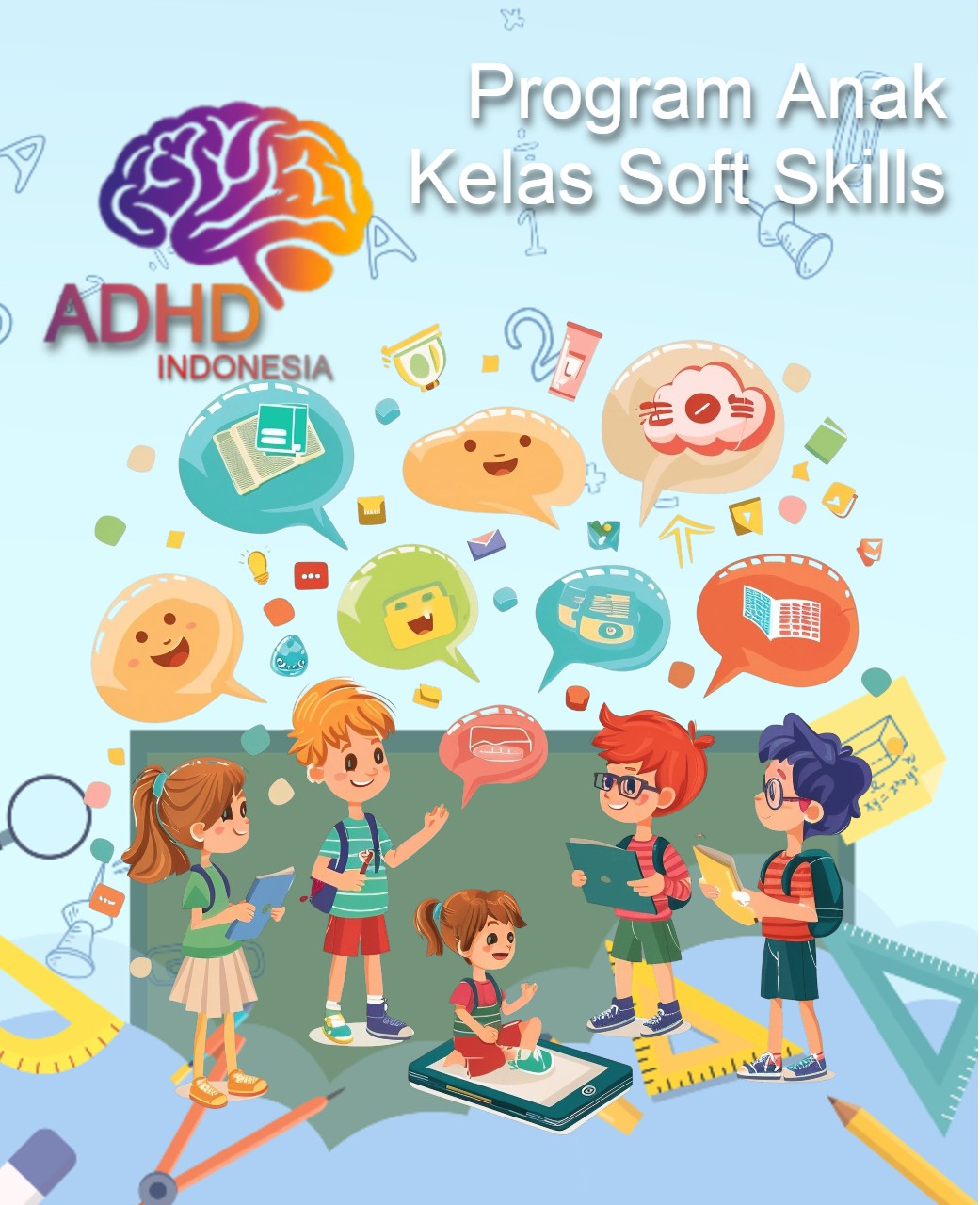 Program ADHD Indonesia Kabupaten Kutai Kartanegara Kelas Soft Skills Anak ADHD