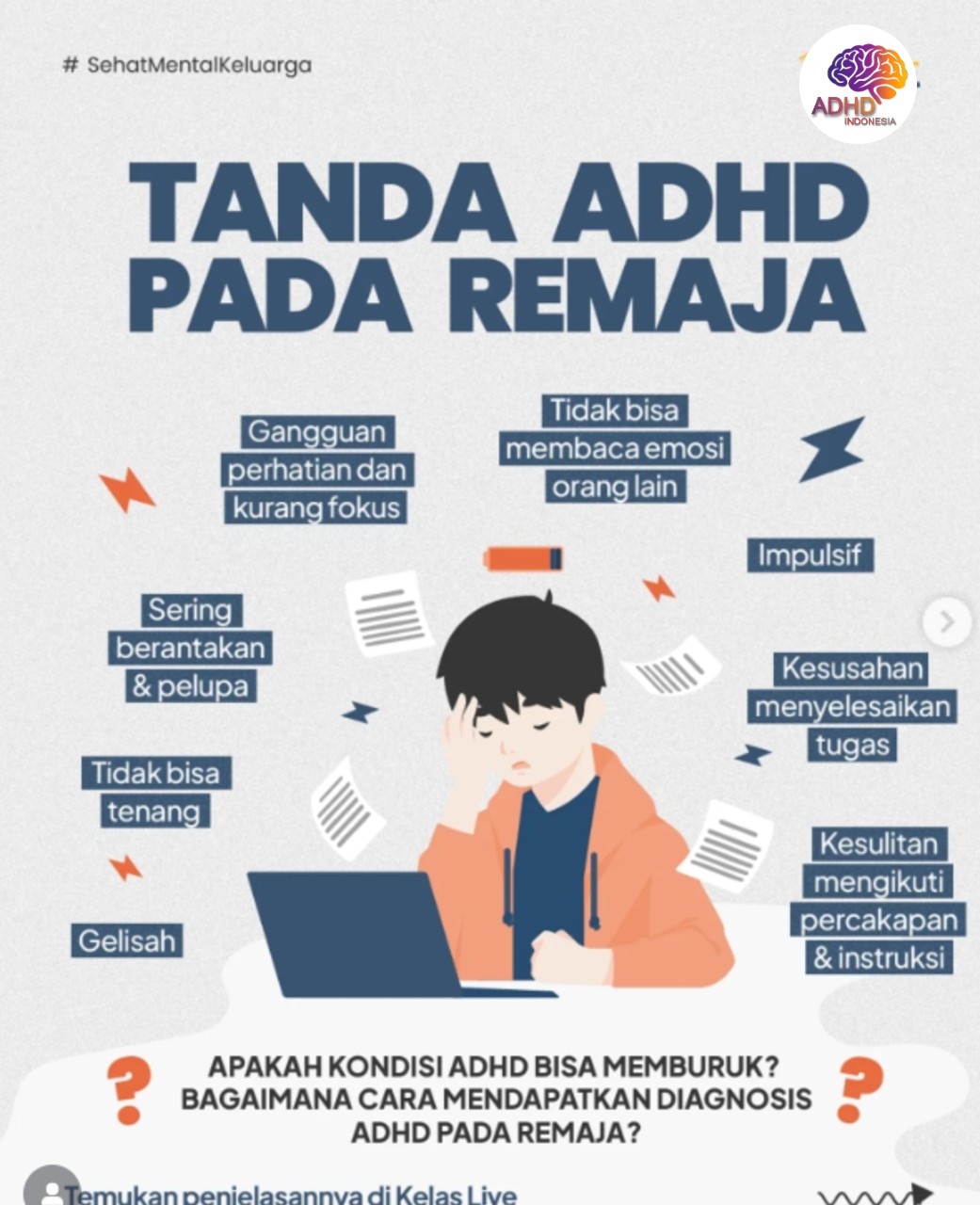 Screening ADHD Non-Diagnostik: Edukasi Awal bagi Orang Tua di Kabupaten Kutai Kartanegara