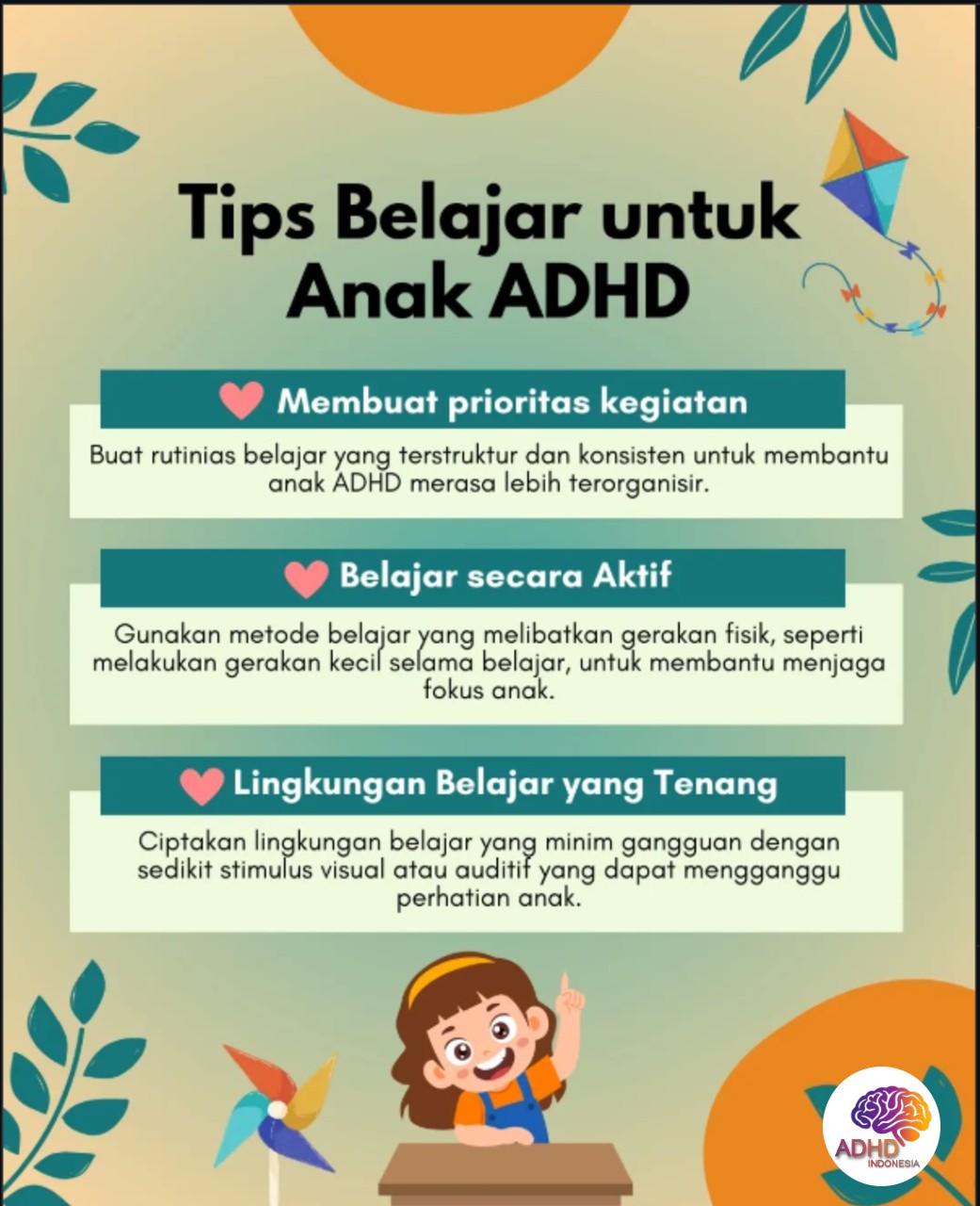 Strategi Belajar yang Cocok untuk Anak ADHD di Kabupaten Kutai Kartanegara